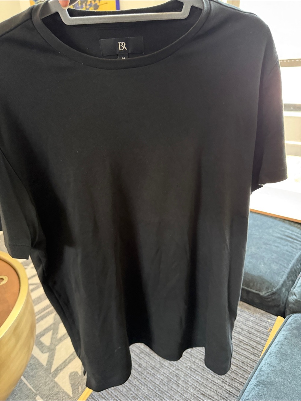 Banana Republic Men's Black Crewneck Short Sleeve Tee